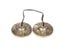 2.6in/6.5cm Handcrafted Tibetan Meditation Tingsha Cymbal Bell With Buddhist Carousel 1