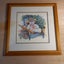 Framed Cross Stitch 400x400mm Carousel 1