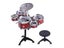Children Kids Jazz Drum Set Kit Musical Educational Instrument Toy 5 Drums 1 Carousel 3