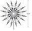 Magical Metal Windmill 3D Wind Spinner Kinetic Sculpture Carousel 2