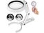 11x 5x Magnifying Glass With Light And Stand Foldable Handheld Desk Magnifier Carousel 1