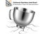 1 Piece Bowl Silver Replacement For Kitchenaid 4.5-5 Quart Tilt Head Stand Carousel 5