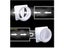 1Piece Plastic Wall Air Kitchen Exhaust Vent Outlet Backdraft Damper One Way Carousel 1