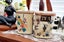 Vintage Choysa Tea Caddy Tea Tin x2 Carousel 6