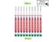 10Pcs/Set 20mm Deep Hole Long Nib Head Marker For Metal Perforating Pen Carousel 1
