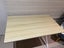 Modern Desk 100cm Length Light Oak Wood Look White Carousel 4