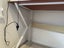Modern Desk 100cm Length Light Oak Wood Look White Carousel 8