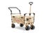 Mighty Carts Safari Beach Cart with Awning Carousel 9