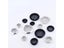 10pcs Round Cabinet Air Duct Vent Dia.19mm-53mm Steel Louver Mesh Hole Plug Carousel 8