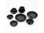 10pcs Round Cabinet Air Duct Vent Dia.19mm-53mm Steel Louver Mesh Hole Plug Carousel 11