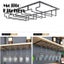 Wine Glasses Holder Bartender Stemware Hanging Rack Under Cabinet Organizer Carousel 4