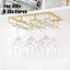 Wine Glasses Holder Bartender Stemware Hanging Rack Under Cabinet Organizer Carousel 5