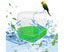 Pet Bird Parrot Transparent Bathing Tub Bathtub Shower Box Hanging Cage Decor Carousel 3