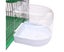 Pet Bird Parrot Transparent Bathing Tub Bathtub Shower Box Hanging Cage Decor Carousel 8