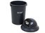 60L Round Rubbish Bin with Self-Closing Push Door Carousel 3