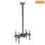 Brateck PLB-CE946-01LD Dual 37"-70" Back-to-Back Flat Panel Ceiling Mounts for Carousel 1