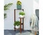 Brown 3 Tier Geometric Plant Stand Planter Holder Rack 75cm High Flower Bonsa Carousel 4