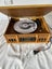 Vintage Look Phonograph With AM/FM Radio Carousel 5