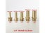 Brass Pipe Connectors 6mm 8mm 10mm 12mm 14mm 16mm 19mm Barbed 1/8" 1/4" 3/8" Carousel 5