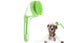 2 In1 Dog Bath Brush With Shampoo Dispenser Dog Shampoo Brush Bubble Maker-Green Carousel 1