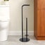 Freestanding Toilet Paper Holder with Storage Pole Carousel 3