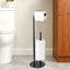 Freestanding Toilet Paper Holder with Storage Pole Carousel 4