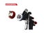 AEROPRO A610 LVLP Spray Gun For Car Painting Gun R500 Air Spray Gun Airbrush Carousel 5