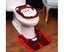 Christmas Toilet Seat Cover and Rug Set | Christmas Bathroom Decorations | Ch Carousel 2