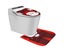 Christmas Toilet Seat Cover and Rug Set | Christmas Bathroom Decorations | Ch Carousel 9