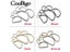 10pcs Metal D-ring Buckle D Rings For DIY Bag Strap Handbag Making Belt Sewing Carousel 4