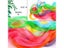 Synthetic Rainbow Wavy Hair Extensions Long Hair Extensions One Single Clip In Carousel 7