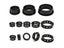 Rround Snap-on Wire Grommets Gasket Clamp 8-50mm Pc Desk Wire Inlet Outlet Seal Carousel 1