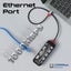 Promate 11-in-1 USB Multi-Port Hub with USB-C Connector - Transparent Includes Carousel 6