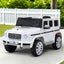 Kids Ride On Car Licensed G500 Electric Toys Horn Remote 12V White Kids Ride On Carousel 6