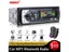 SINOVCLE Car Radio 1din Audio Bluetooth Stereo MP3 Player FM Receiver 60Wx4 Carousel 9