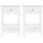 2pcs Side Table Nightstand Carousel 4
