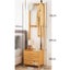 Wooden Hall Stand Modern Style Minimalist Home Floor Coat Rack with Drawer Carousel 3