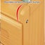 Wooden Hall Stand Modern Style Minimalist Home Floor Coat Rack with Drawer Carousel 7