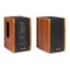 Active Bookshelf Speaker Set 120W BT Wood Carousel 8