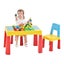 Toddler Table for Building Blocks | Multipurpose Kids Table & Chairs Carousel 6