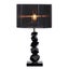 SOGA 55cm Black Table Lamp with Dark Shade LED Desk Lamp Carousel 1