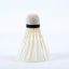 12 Pcs White Feather Badminton Sport Shuttlecocks Durable Training Ball Carousel 3