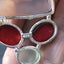 ^^ ESTATE STERLING SILVER GEMSTONE NEW JEWELLERY::: Wow $1-00 RESRVE :: Carousel 10