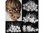 Silver Color Pearl Rhinestone Wedding Hair Combs Hair Accessories For Women Carousel 12