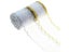 10Meters/Roll 4.5cm Embroidery Gold Silver Lace Ribbon DIY Apparel Sewing Carousel 8