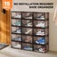 15PCS Shoe Storage Box Cabinet Carousel 1
