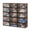 15PCS Shoe Storage Box Cabinet Carousel 7