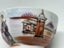 Vintage China Handpainted Landscape Porcelain Tea Bowl Carousel 4