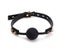 BLACKWOLF BDSM Bondage Kits Genuine Leather Restraint Set Handcuffs Collar Gag Carousel 1