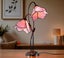 LARGR Water Lily Flower Style Tiffany Table Lamp (12034R) Carousel 1